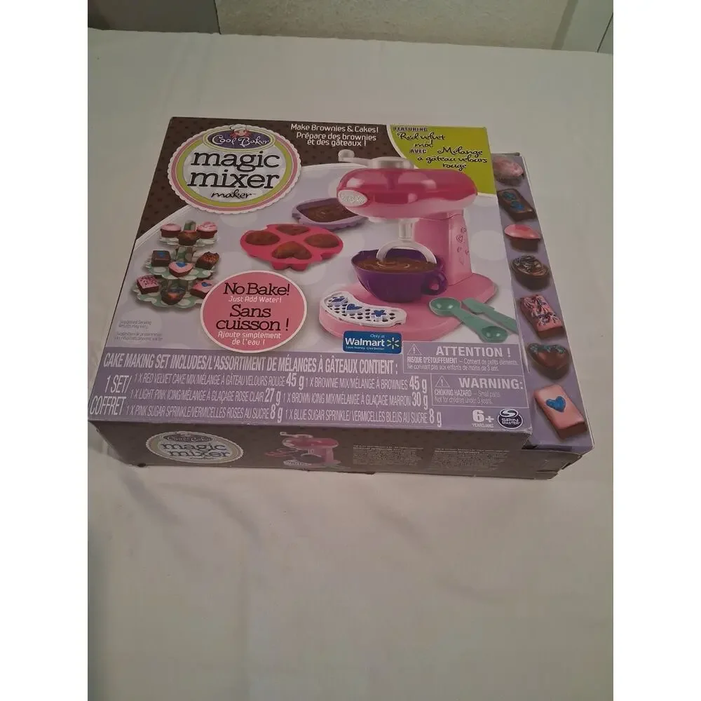 Spin Master Cool Baker Magic Mixer Maker No Bake Cake Toy Walmart Exclusive NIB